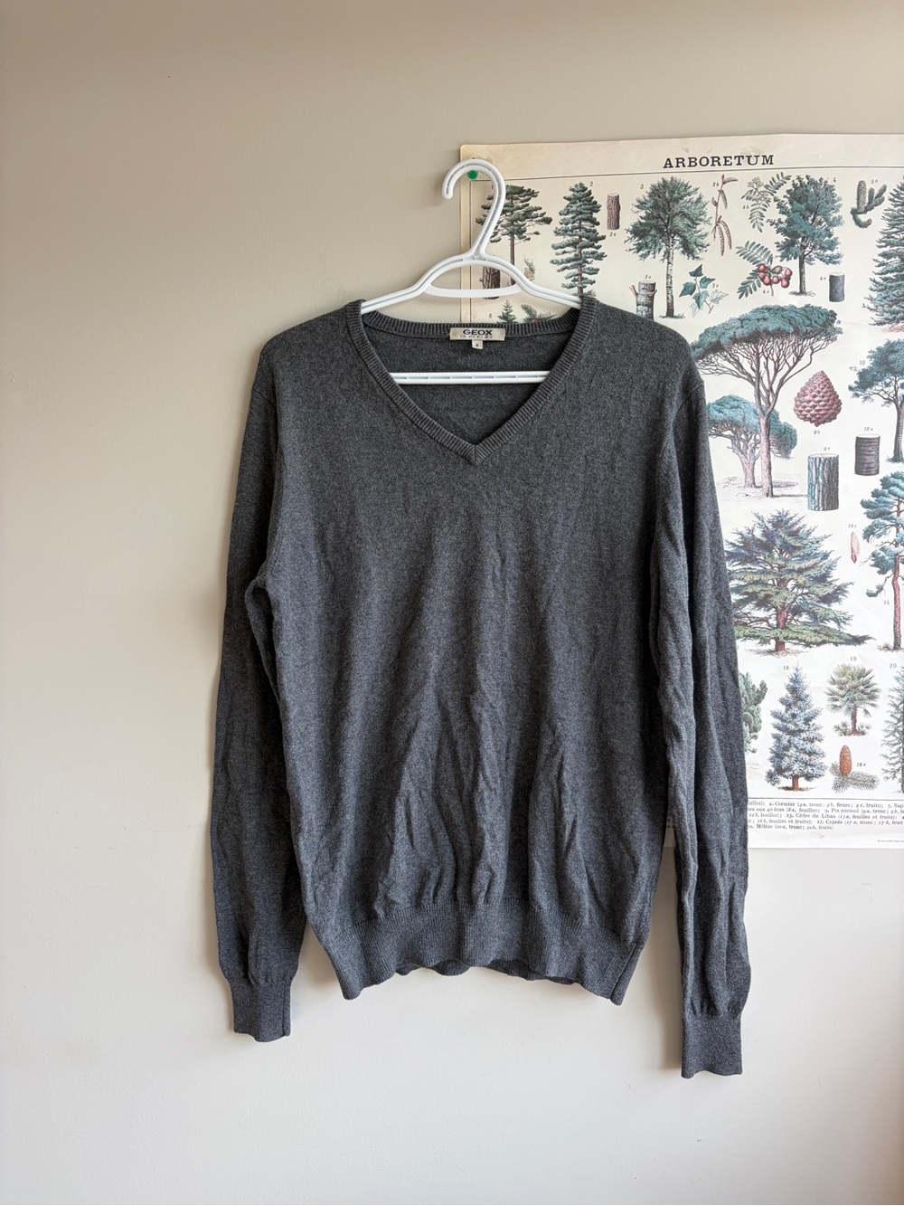 Geox v neck sweater medium